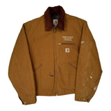 Made In USA Carhartt Detroit Jacket - Medium Brown Cotton