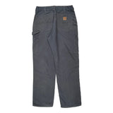 Carhartt Carpenter Pants - 33W 32L Navy Cotton