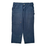Carhartt Carpenter Trousers - 38W 26L Blue Cotton