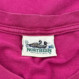 Northern Reflections Single Stitch T-Shirt - XL Pink Cotton