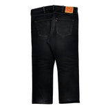 501 Levis Jeans - 38W 28L Black Cotton