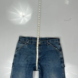 Wrangler Carpenter Jeans - 36W 32L Blue Cotton Blend