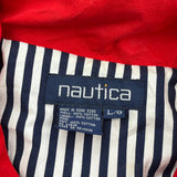 Nautica Jacket - Large Red Cotton