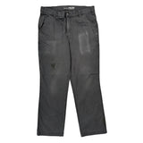 Carhartt Carpenter Trousers - 34W 32L Grey Cotton