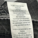 True Religion Denim Shorts - 29W UK 10 Grey Cotton