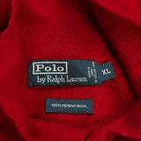 Polo By Ralph Lauren Polo Sweater - XL Red Merino Wool