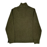 Polo By Ralph Lauren 1/4 Zip - Large Green Cotton