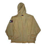 80S Tommy Hilfiger Windbreaker - XL Yellow Nylon