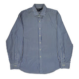 Polo By Ralph Lauren Striped Shirt - XL Blue Cotton