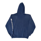 Carhartt Hoodie - XL Blue Cotton Blend