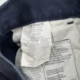 Carhartt Pants - 36W 30L Navy Cotton Blend