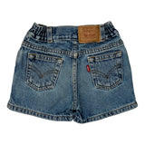 Age 3 Levis Denim Shorts - XS Blue Cotton
