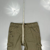 Cabelas Cargo Trousers - 40W 21L Khaki Cotton