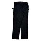 Key Carpenter Pants - 34W 30L Black Cotton