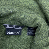 Marmot Fleece Jacket - Small Green Polyester