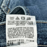 Carpenter Wrangler Denim Shorts - 37W 10L Blue Cotton