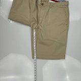 Tommy Hilfiger Chino Shorts - 36W 10L Beige Cotton