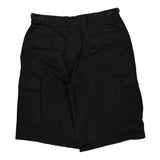 Unbranded Cargo Shorts - 34W 11L Black Cotton