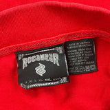 Rocawear Spellout Polo Shirt - 2XL Red Cotton