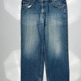 Tommy Jeans Wide Leg Jeans - 34W 30L Blue Denim