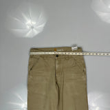 Carhartt Trousers - 32W 32L Beige Cotton