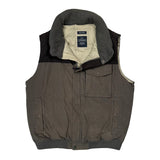 Nautica Vest - 2XL Brown Cotton Blend