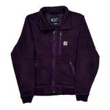 Carhartt Fleece Jacket - Medium Purple Polyester