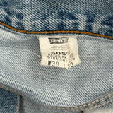 505 Levis Jeans - 38W 30L Light Wash Cotton