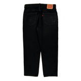 Levis Jeans - 33W 29L Black Cotton
