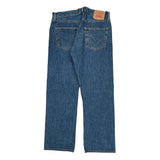 501 Levis Jeans - 33W 29L Blue Denim