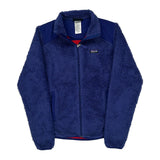 Patagonia Fleece Jacket - Medium Blue Polyester