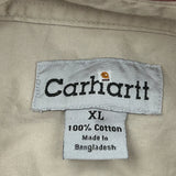 Carhartt Short Sleeve Shirt - XL Red Cotton