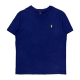 Polo By Ralph Lauren T-Shirt - Small Blue Cotton