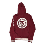 Vintage True Religion Hoodie - XL Burgundy Cotton