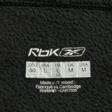 Reebok Fleece - Large Black Polyester