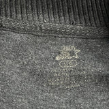 Starter Sweatshirt - Large Gray Cotton Blend