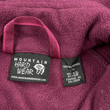 Mountain Hard Wear Fleece - Large Purple Polyester
