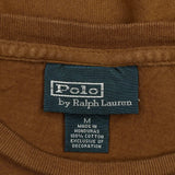 Polo By Ralph Lauren Long Sleeve T-Shirt - Medium Brown Cotton
