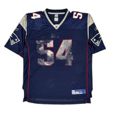 New England Patriots Reebok Nfl Football Jersey - Large Navy Nylon