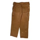 Unbranded Cargo Trousers - 36W 29L Brown Cotton