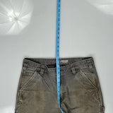 Carhartt Carpenter Trousers - 32W 32L Grey Cotton