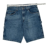 Wrangler Denim Shorts - 36W 11L Blue Cotton