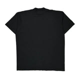 Single Stitch 90S Blank Unbranded T-Shirt - XL Black Cotton Blend
