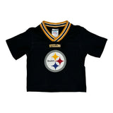 Age 12 Months Steelers Nfl Football Jersey - 4XS Black Polyester