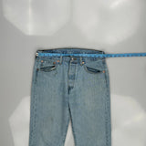 501 Levis Jeans - 32W 30L Light Wash Denim