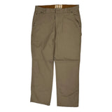 Red Head Carpenter Trousers - 38W 34L Khaki Cotton