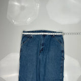 Wrangler Carpenter Jeans - 38W 32L Blue Denim