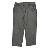 Carhartt Carpenter Pants - 36W 29L Gray Cotton