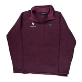 Patagonia Fleece - XL Burgundy Polyester