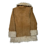 Giacca Afghan Coat - Small Brown Faux Fur